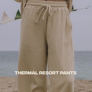 Daily drills thermal resort pants - sand